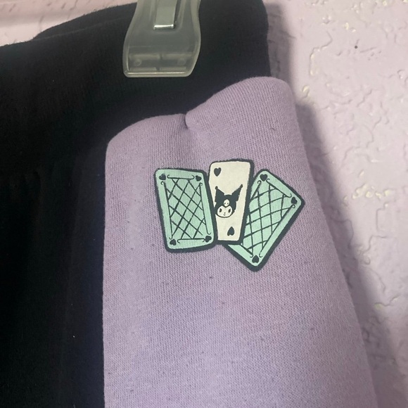 Kuromi Color-block Joggers S - Picture 4 of 9